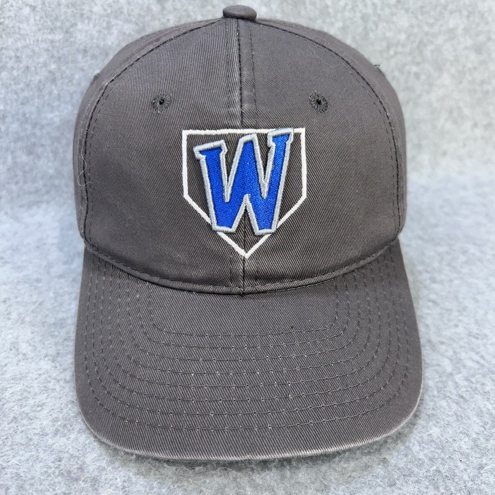 Youth OC Sports W Logo Hat Gray Blue Adjustable Baseball Cap Youth